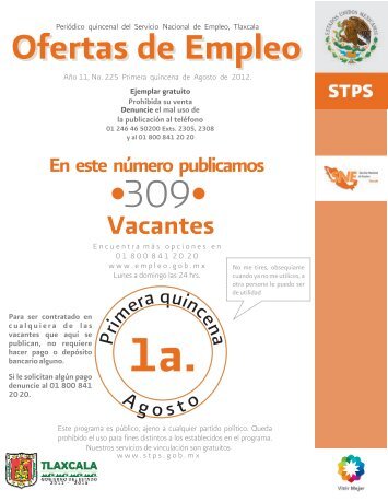 1era Ago.cdr - Portal del Empleo