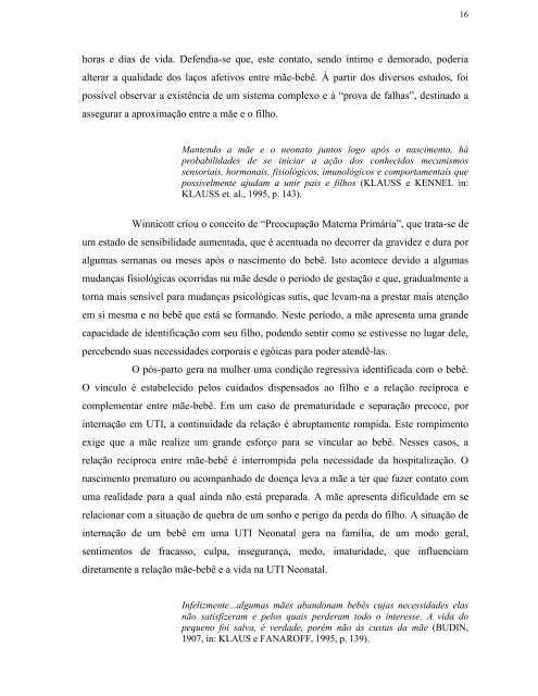 musicoterapia com mães de recém-nascidos internados em uti