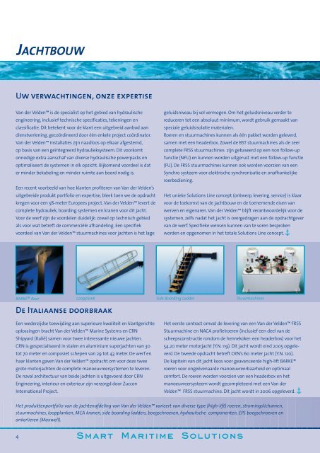 Op Koers 2005 - Van der Velden ® Marine Systems