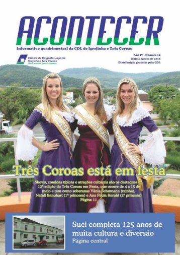 revista site – maio agosto - CDL – Igrejinha e Três Coroas