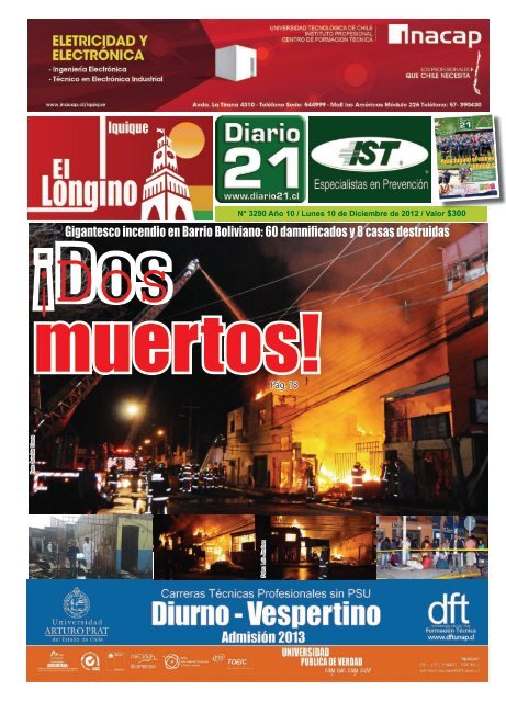 Gigantesco incendio en Barrio Boliviano: 60 ... - Diario 21