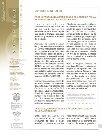 No. 72. Abril del 2005 (PDF). - CCI