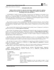 NOM-085-STPS-1994 - LEGISMEX Legislación Ambiental Mexicana