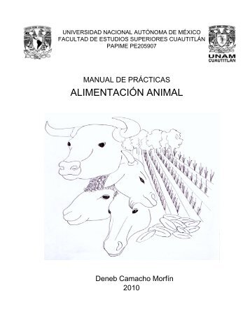 Manual de prácticas de alimentación animal