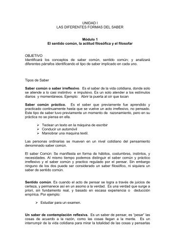 Guía de Estudio de Textos Filosóficos I