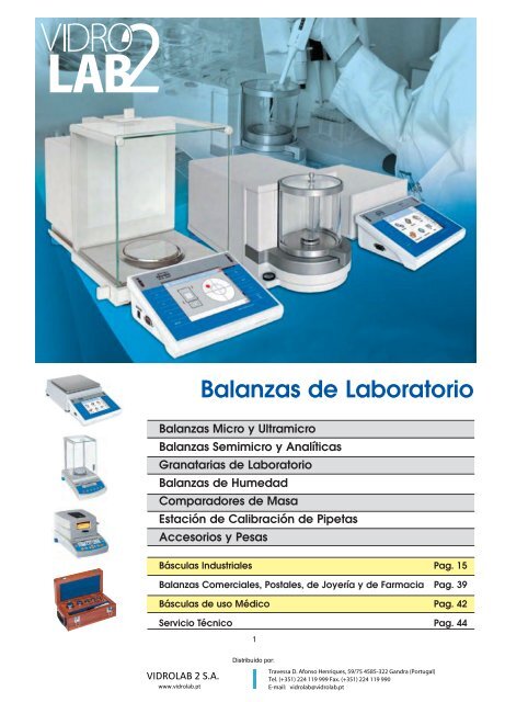 Balanzas de Laboratorio