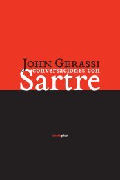 Conversaciones con Sartre - contexto de editores