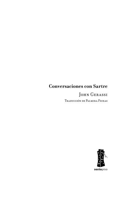 Conversaciones con Sartre - contexto de editores