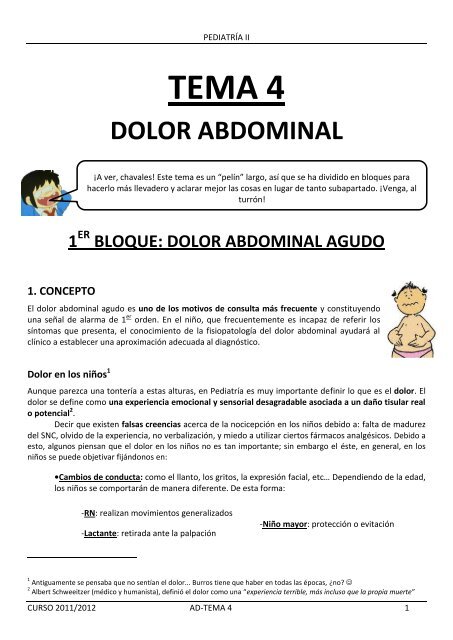 dolor abdominal - Doctortazo