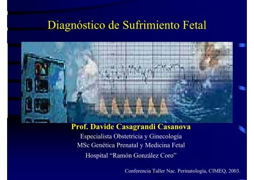 Diagnóstico de Sufrimiento Fetal