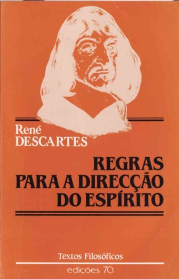 Regras Para a Direção do Espírito - OUSE SABER!