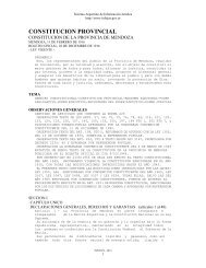 constitucion provincial - Sistema Argentino de Informática Jurídica