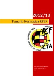 Normativa RFEF - Escuela Nacional de Árbitros de Fútbol