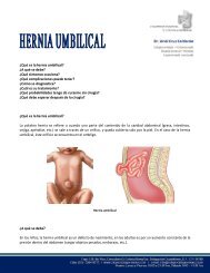 ¿Qué es la hernia umbilical? ¿A qué se debe? ¿Qué síntomas ...