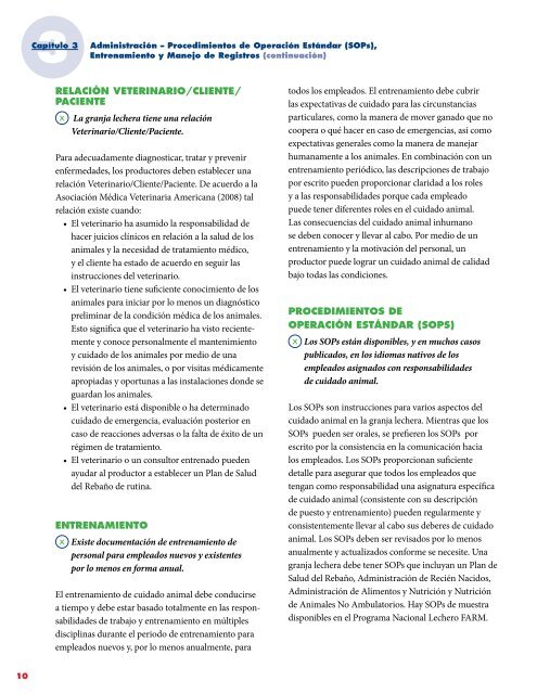 Manual de Cuidado Animal - Food Safety News