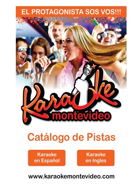 Catalogo de Pistas.cdr - Karaoke Montevideo