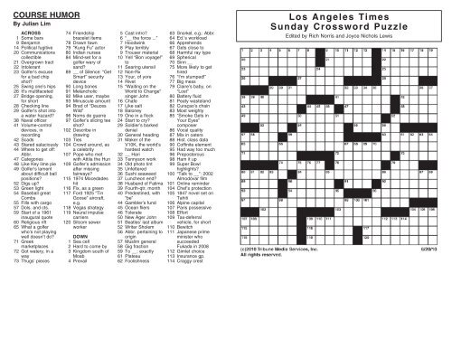 Himalayan Double Crossword