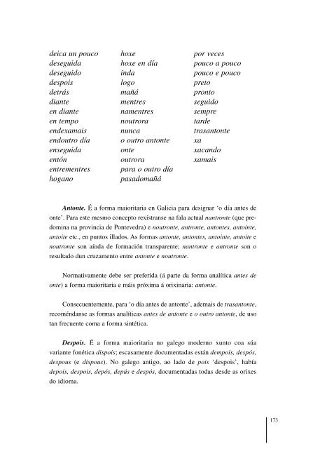 Normas ortográficas e morfolóxicas - Inicio