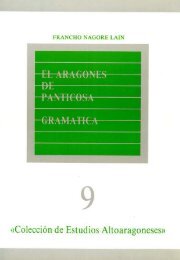 Gramática - Instituto de Estudios Altoaragoneses