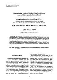 Morphological Studies of the Red Alga Polysiphonia morrowii ...