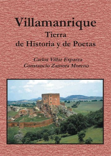 Villamanrique, Tierra de HisToria y de PoeTas - Diputación ...