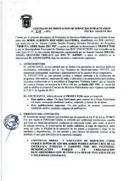 Contrato - Municipalidad Provincial de Chiclayo
