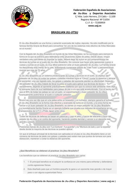 ESTILO BRASILIAN JIU-JITSU.pdf - Federación Española A. de Jiu ...