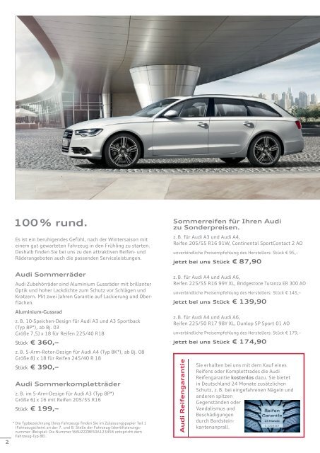 80 % Regenwahrscheinlichkeit 100 % darauf ... - Autohaus Büchner