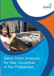 Value Chain Analysis for Sea Cucumber in the ... - WorldFish Center