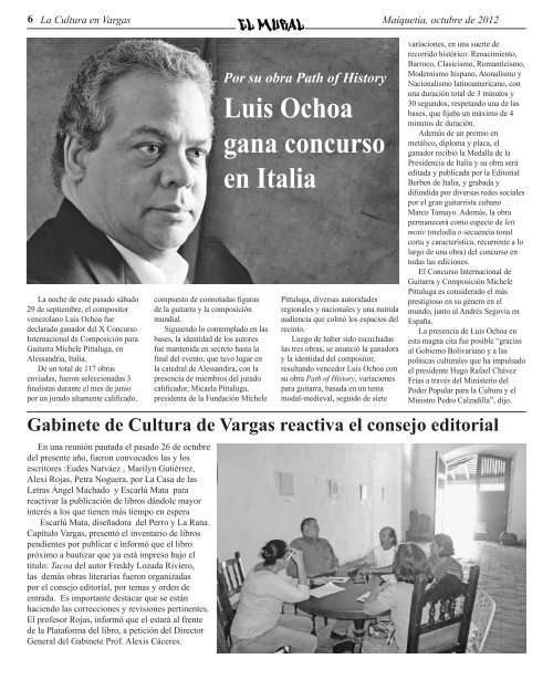 Para descargar el periódico haga click aquí - MinCI