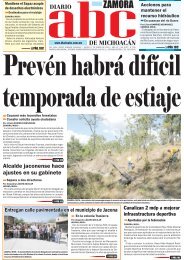 ZAMORA - Diario ABC de Michoacán