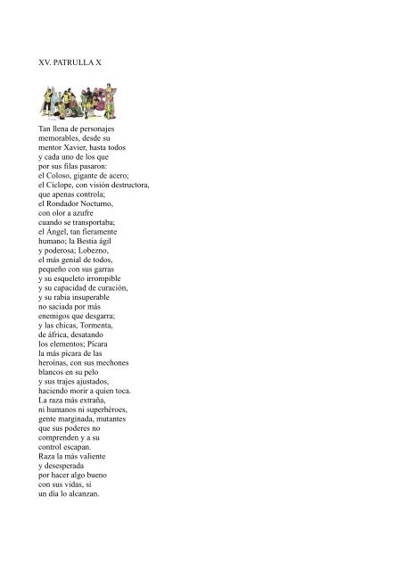 poemas a superhéroes