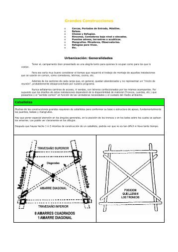 Cuaderno Nº2 - Grandes construcciones - Grupo Scout San Patricio