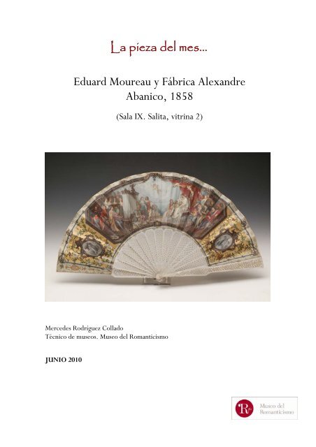 Eduard Moreau y Fábrica Alexandre, Abanico - Museo del ...