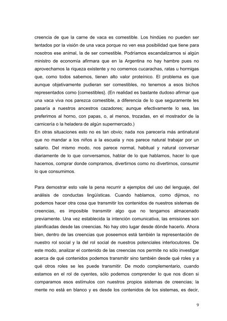 Representaciones sociales - Facultad de Filosofía y Letras