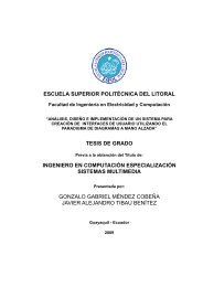 escuela superior politécnica del litoral tesis de grado ingeniero en ...