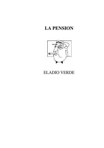 LA PENSION - Eladio Verde - Obras completas