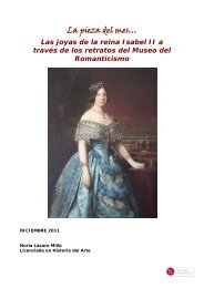 Las joyas de Isabel II en los retratos - Museo del Romanticismo