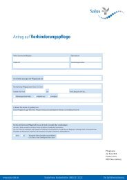 Sfonds Gesundheitsfonds Gesundheitsfo Salus Bkk