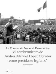 el nombramiento de Andrés Manuel López Obrador - Universidad ...