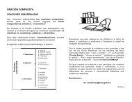 ORACIÓN COMPUESTA - INEA DF