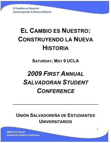 Conference Agenda 2009 - USEU