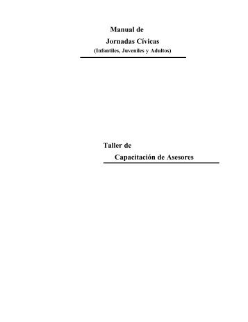 JORNADAS CIVICAS - Instituto Federal Electoral