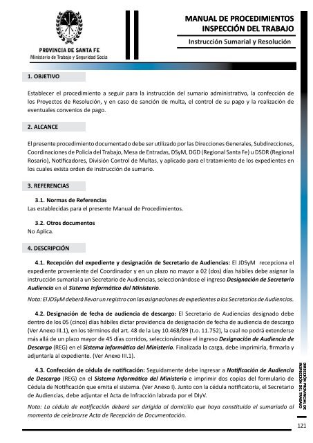 manual de procedimientos inspección del trabajo - Gobierno de la ...