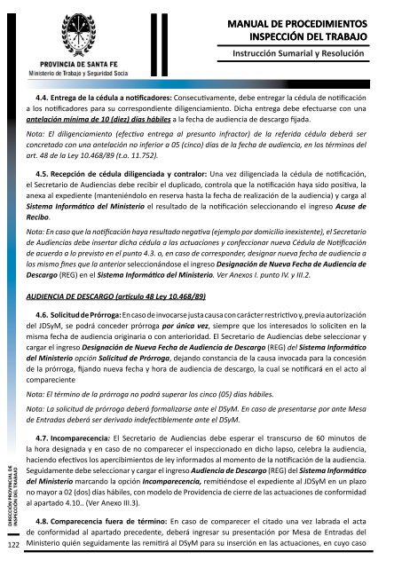 manual de procedimientos inspección del trabajo - Gobierno de la ...