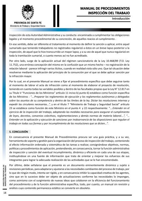 manual de procedimientos inspección del trabajo - Gobierno de la ...