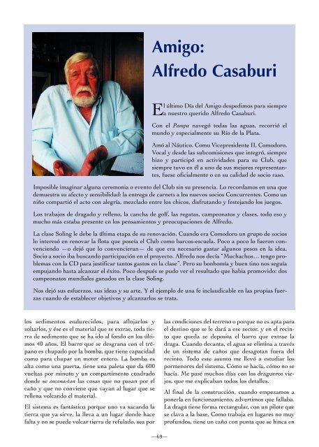 Amigo: Alfredo Casaburi - The Club