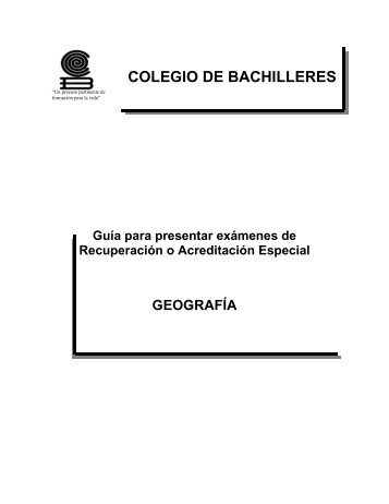 GEOGRAFIA (Plan 1992).pdf - Colegio de Bachilleres