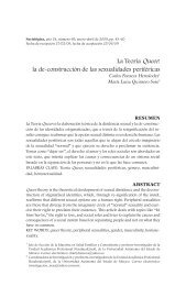La Teoría Queer - Revista Sociológica