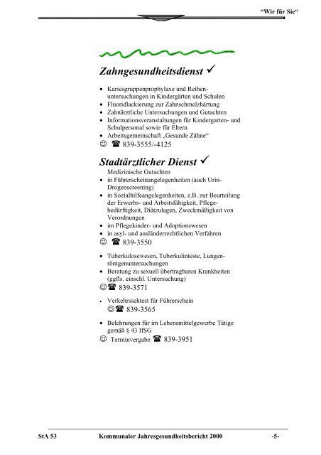 Kommunaler Jahresgesundheitsbericht Salzgitter ... - Stadt Salzgitter
